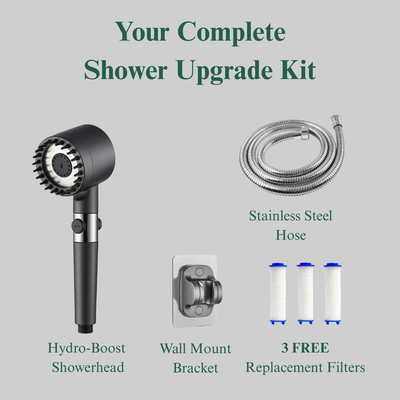 Hydro-Boost Showerhead